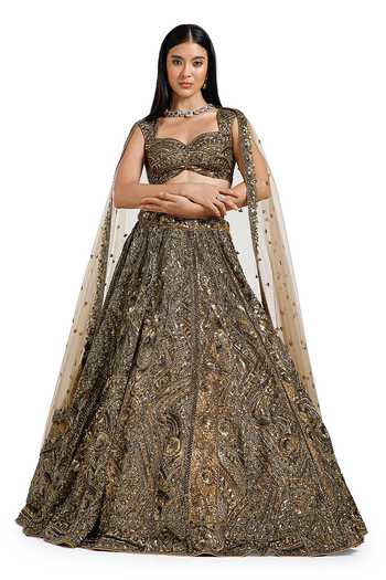 Mehar Zardozi Work Lehenga Set 