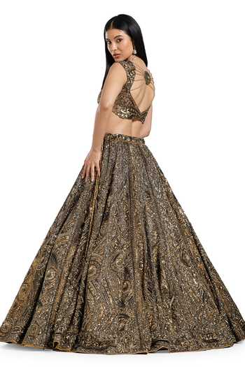 Mehar Zardozi Work Lehenga Set 