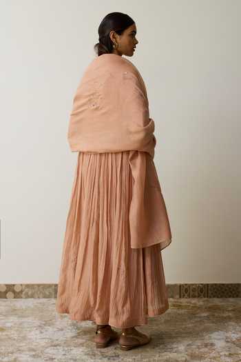 Rhua Niva Handloom Cotton Anarkali Set 