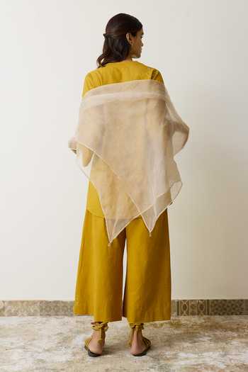 Rhua Nera Handloom Cotton Angarkha Set 