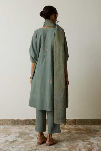Rhua Iti Handloom Cotton Kurta Set 