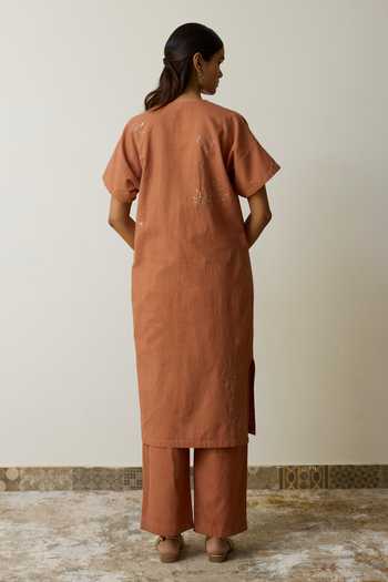 Rhua Keya Handloom Cotton Kurta Set 