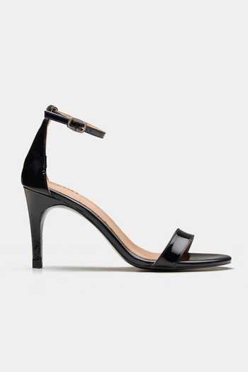 Buy_Oroh_Black Olivares Open Toe Stiletto Heels _Online_at_Aza_Fashions