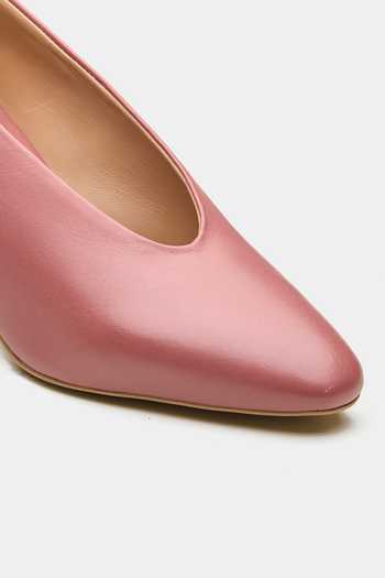 Oroh_Pink Elara Pointed Pump Heels _at_Aza_Fashions