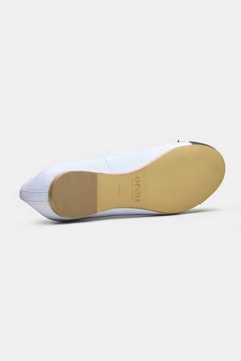 Buy Oroh Blue Grimsby Contrast Toe Cap Ballerinas Online at Aza Fashions Buy_Oroh_Blue Grimsby Contrast Toe Cap Ballerinas _Online_at_Aza_Fashions