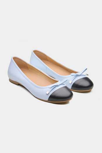 Oroh Grimsby Contrast Toe Cap Ballerinas 