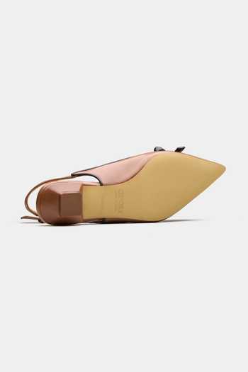 Buy Oroh Brown Dione Pointed Toe Bow Pumps Online at Aza Fashions Buy_Oroh_Brown Dione Pointed Toe Bow Pumps _Online_at_Aza_Fashions