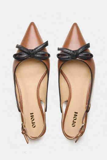 Oroh Dione Pointed Toe Bow Pumps 