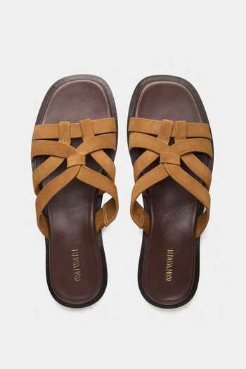 Oroh Orion Multi Strap Flat Slides 