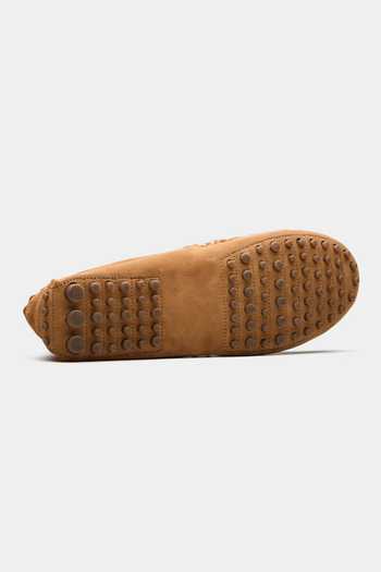 Buy Oroh Brown Vela Front Bow Loafers Online at Aza Fashions Buy_Oroh_Brown Vela Front Bow Loafers _Online_at_Aza_Fashions