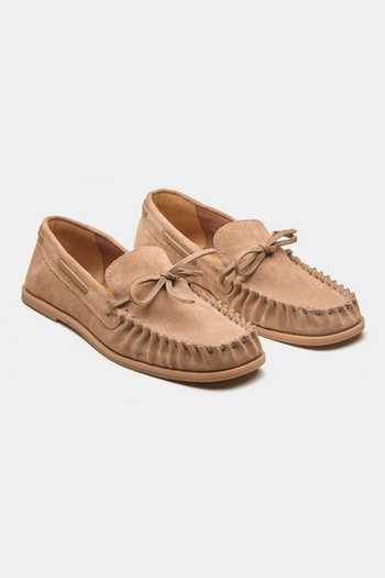 Oroh Spica Bow Top Moccasin Loafers 