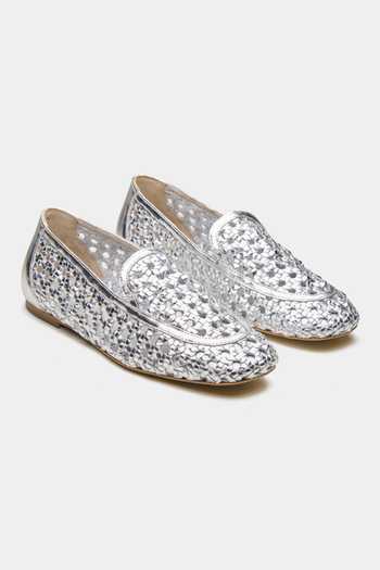 Oroh Seren Hand Woven Flat Ballerinas 