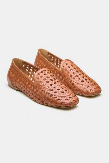 Oroh Seren Hand Woven Flat Ballerinas 