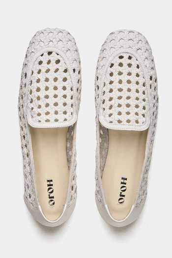 Oroh Seren Hand Woven Flat Ballerinas 