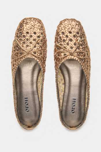 Oroh Elaria Hand Woven Ballerina Mules 
