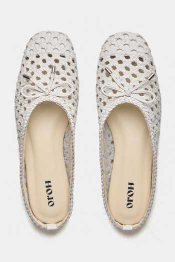 Oroh Elaria Hand Woven Ballerina Mules 