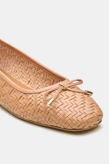 Oroh Beige Solene Hand Woven Ballerinas at Aza Fashions Oroh_Beige Solene Hand Woven Ballerinas _at_Aza_Fashions