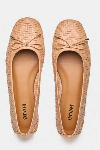 Oroh Solene Hand Woven Ballerinas 