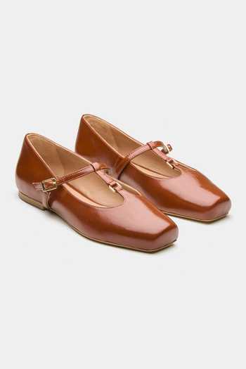 Oroh Alnair Square Toe Ballerinas 
