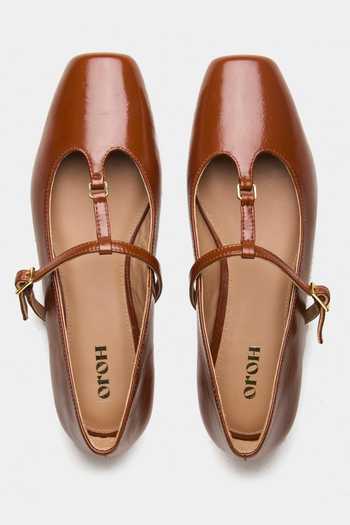 Oroh Alnair Square Toe Ballerinas 