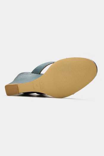 Oroh_Green Cassia V-strap Wedges _Online_at_Aza_Fashions