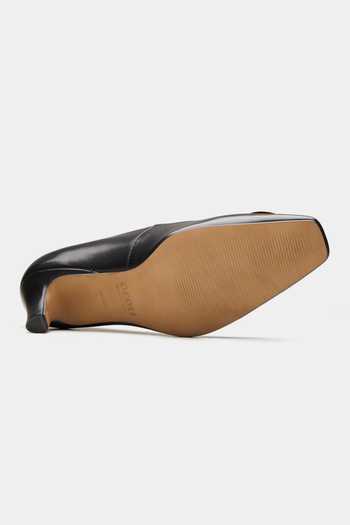 Buy_Oroh_Black Halo Metal Trim Kitten Heels _Online_at_Aza_Fashions