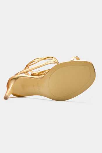 Buy_Oroh_Gold Europa Lace Up Pencil Heels _Online_at_Aza_Fashions