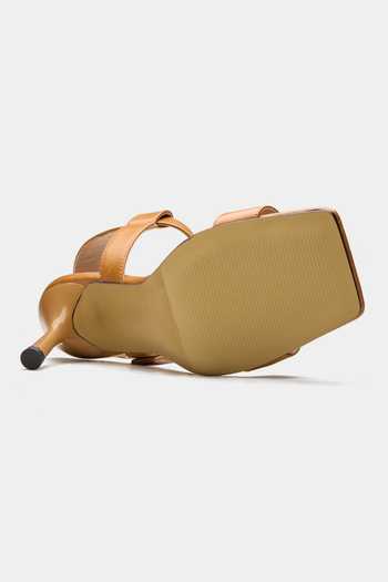 Buy Oroh Brown Aquila Square Toe Heels Online at Aza Fashions Buy_Oroh_Brown Aquila Square Toe Heels _Online_at_Aza_Fashions