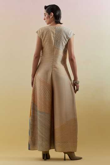 Clos Abstract Print Jumpsuit 