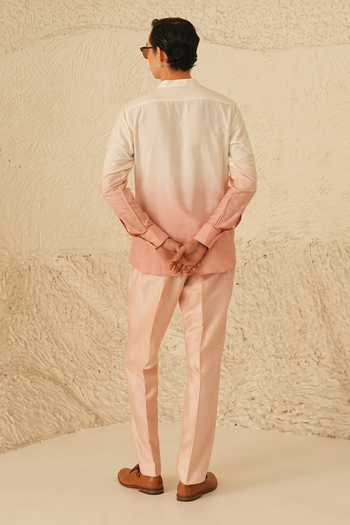 Shreyansh Designs Pavel Ombre Shirt & Pant Set 