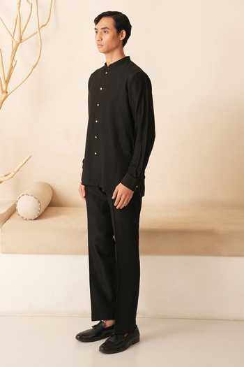 Shreyansh Designs Emrys Cotton Silk Shirt & Pant Set 