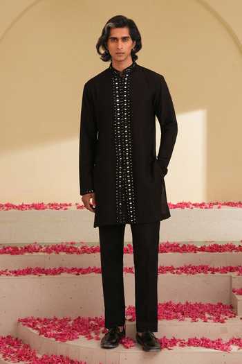 Shreyansh Designs Yuri Mirror Work Kurta & Pant Set 