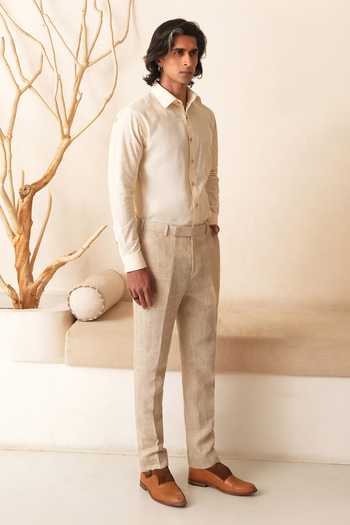 Shreyansh Designs Jasper Linen Shirt & Pant Set 
