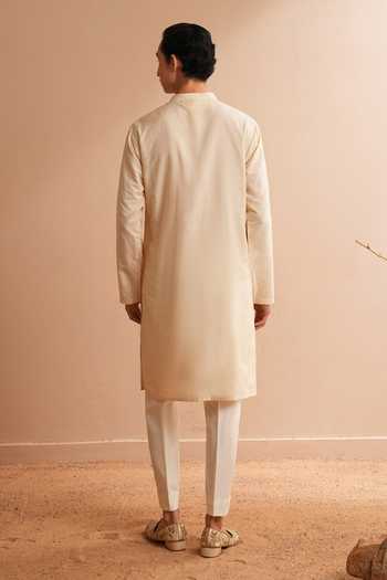 Shreyansh Designs Yermark Cotton Silk Kurta & Pant Set 