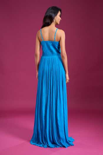 Naintara Bajaj Hand Embroidered Bodice Gown 
