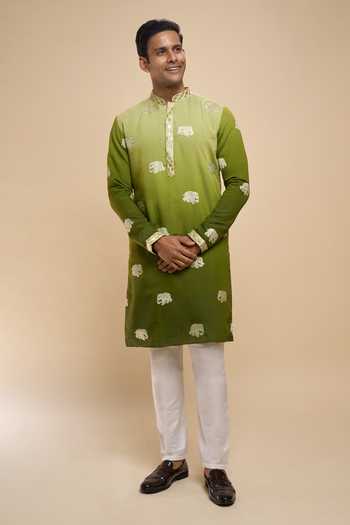 Arihant Rai Sinha Embroidered Kurta & Pant Set 