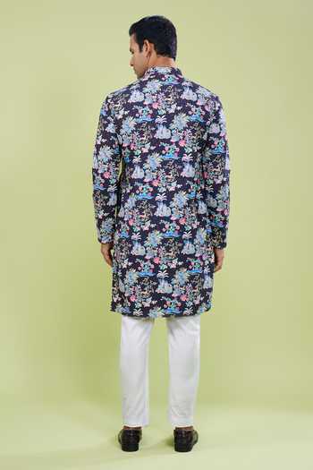 Arihant Rai Sinha Thread Embroidered Kurta & Pant Set 