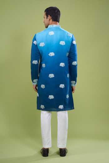 Arihant Rai Sinha Lace Embroidered Kurta & Pant Set 