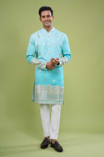 Arihant Rai Sinha Sequin Embroidered Kurta & Pant Set 
