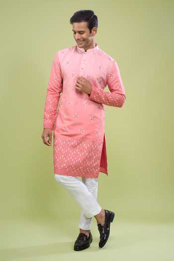 Arihant Rai Sinha Mirror Work Kurta & Pant Set 