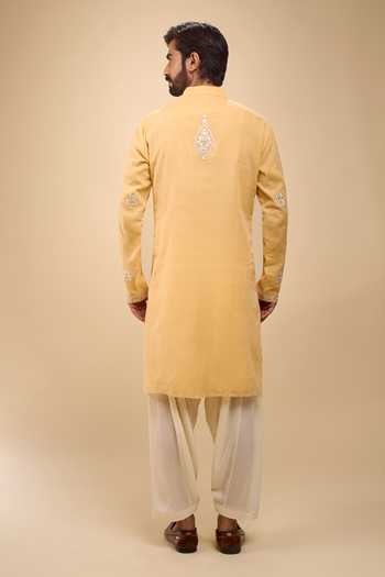 Arihant Rai Sinha Embroidered Straight Kurta Set 