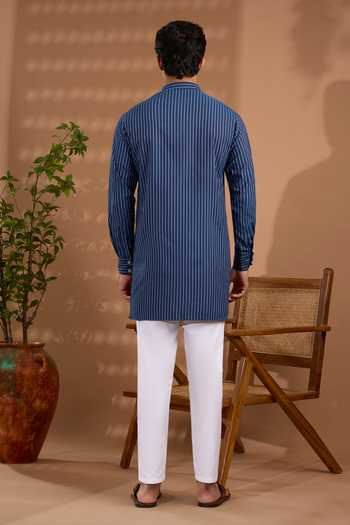 SPRING BREAK Striped Pattern Kurta 