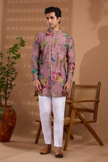 SPRING BREAK Floral Print Kurta 