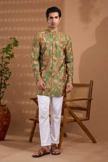 SPRING BREAK Floral Print Kurta 