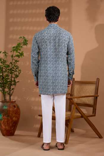 Spring Break Floral Print Kurta 