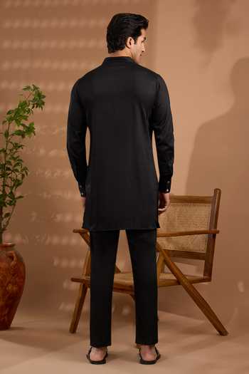 SPRING BREAK Hand Embroidered Kurta & Pant Set 