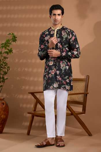 Spring Break Printed Kurta & Pant Set 