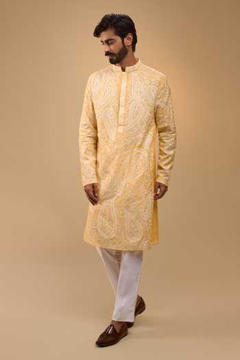 Arihant Rai Sinha Embroidered Kurta & Pant Set 