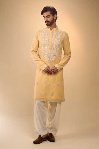 Arihant Rai Sinha Embroidered Straight Kurta Set 