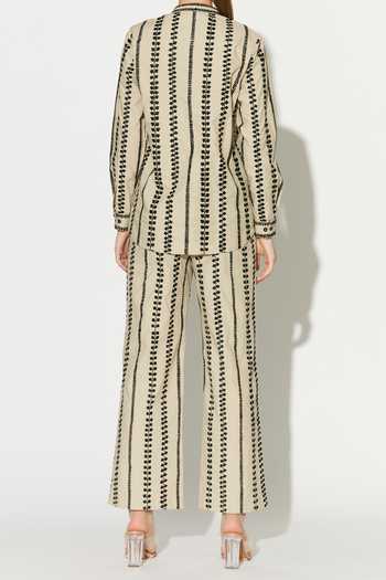 Koai Embroidered Poplin Cotton Pant 